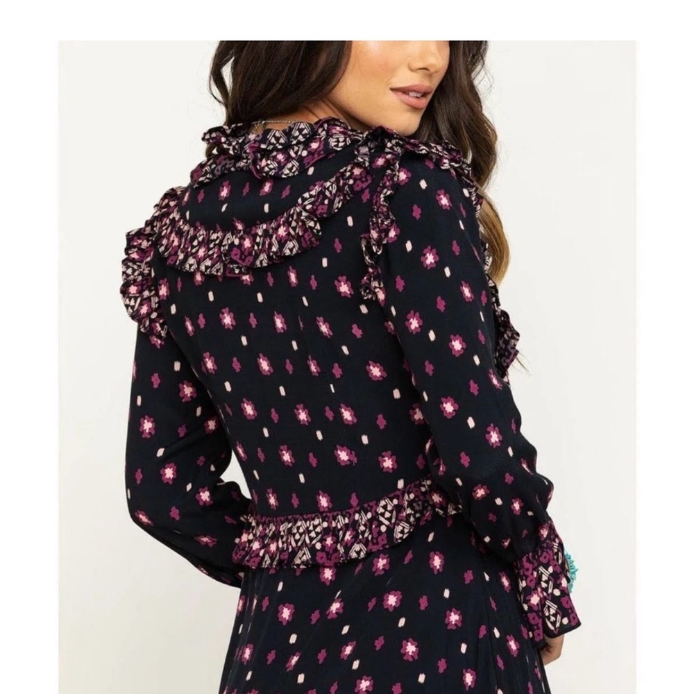 Free people calico skies midi dress